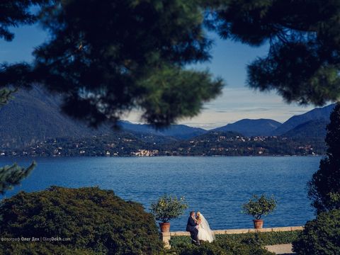 Свадьба на озере Маджоре  Насти и Виктора с Events in Italy.