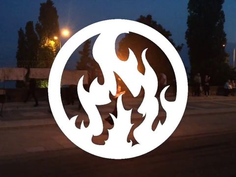 Огненное пиротехническое шоу Volga Vibes САРАТОВ 2018