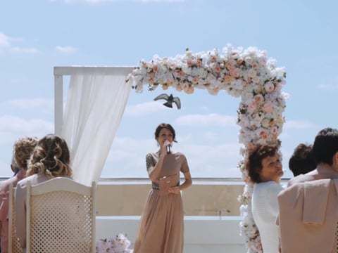 свадебная церемония Руслана и Софии, взятая за основу всего фильма