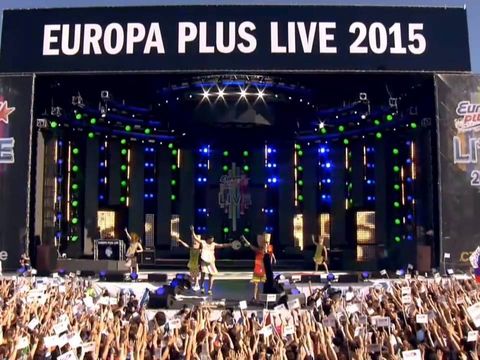 Сергей открывает Europa Plus Live 2015 в Лужниках