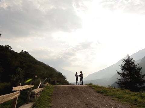 Видео лавстори в Италии на озере Комо: Иван и Александра