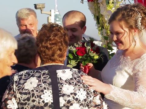 Ведущая свадебной церемонии Оксана Медведева