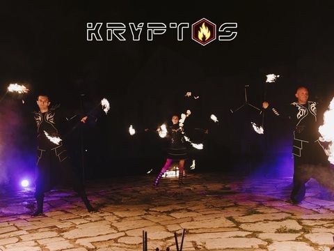огненное шоу KRYPTOS